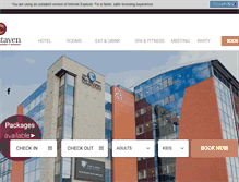 Tablet Screenshot of hotelstayen.com